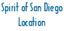 Spirit of San Diego Location