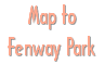 Map to Fenway Park