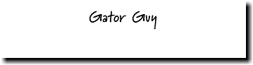 Gator Guy