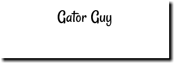 Gator Guy