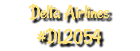 Delta Airlines #DL2054